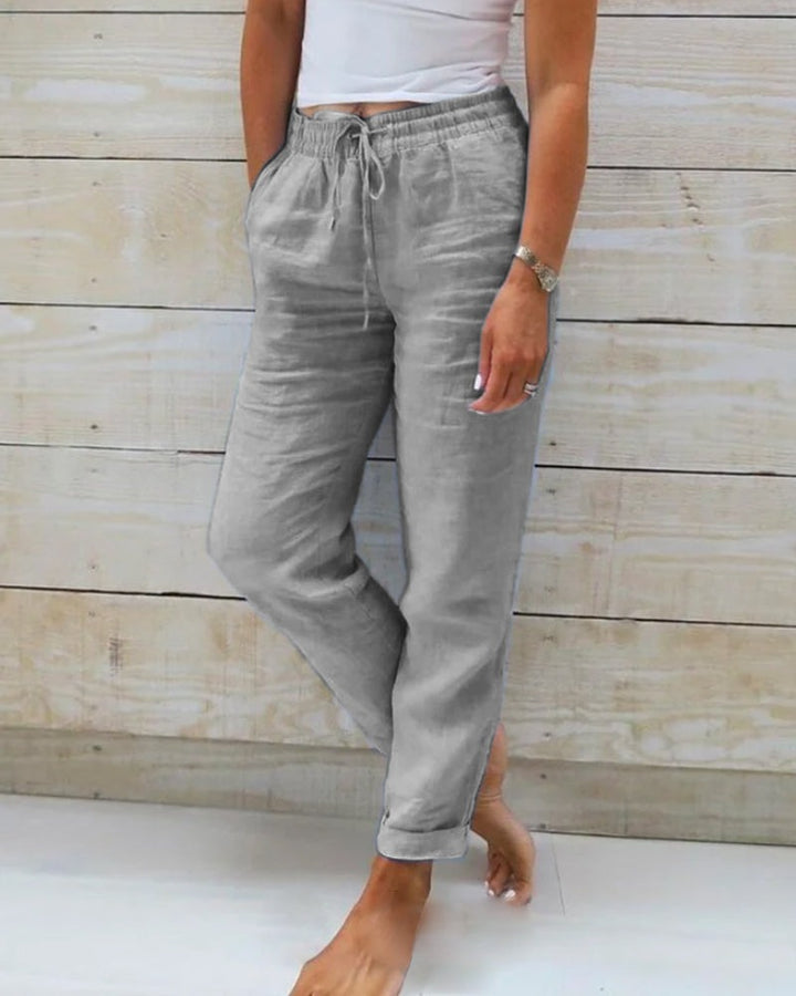 Hazel | Linnen Trousers