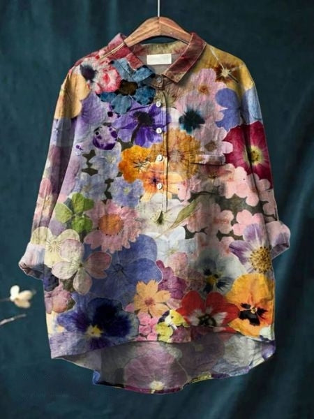 Manon | Blouse with floral print