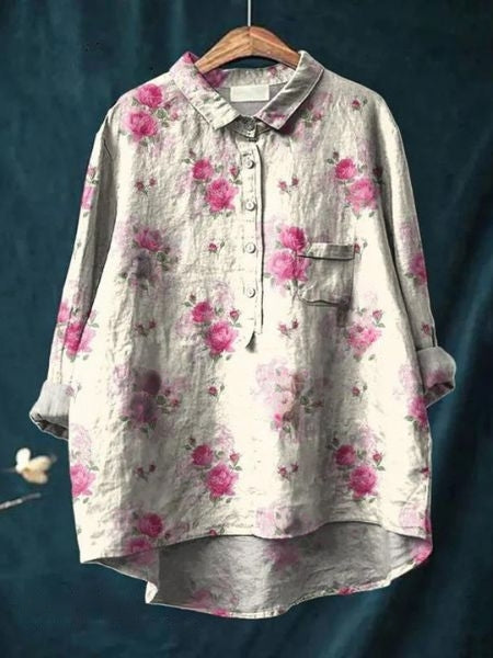 Manon | Blouse with floral print