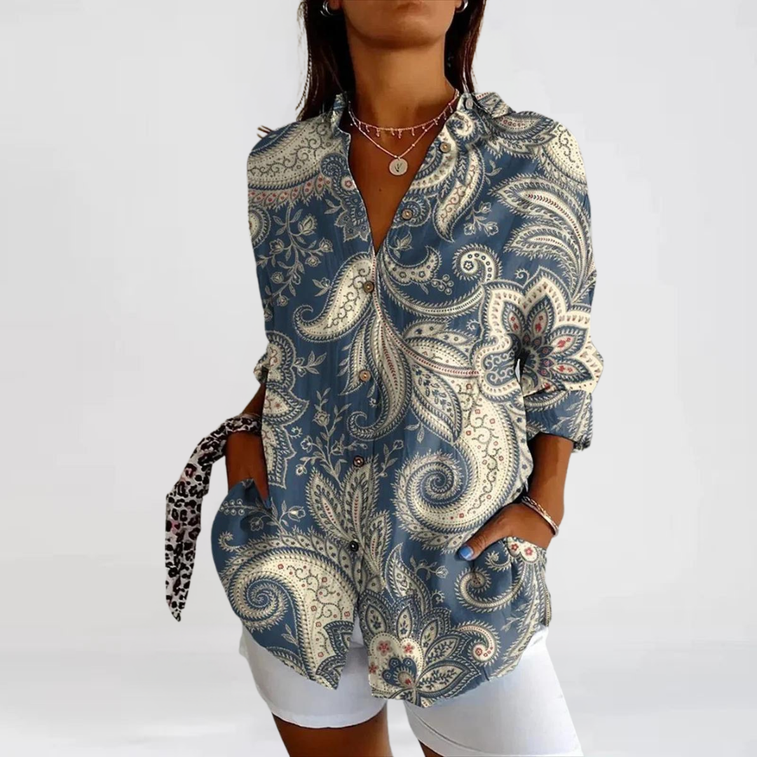 Sophia | Casual Blouse with Floral Print