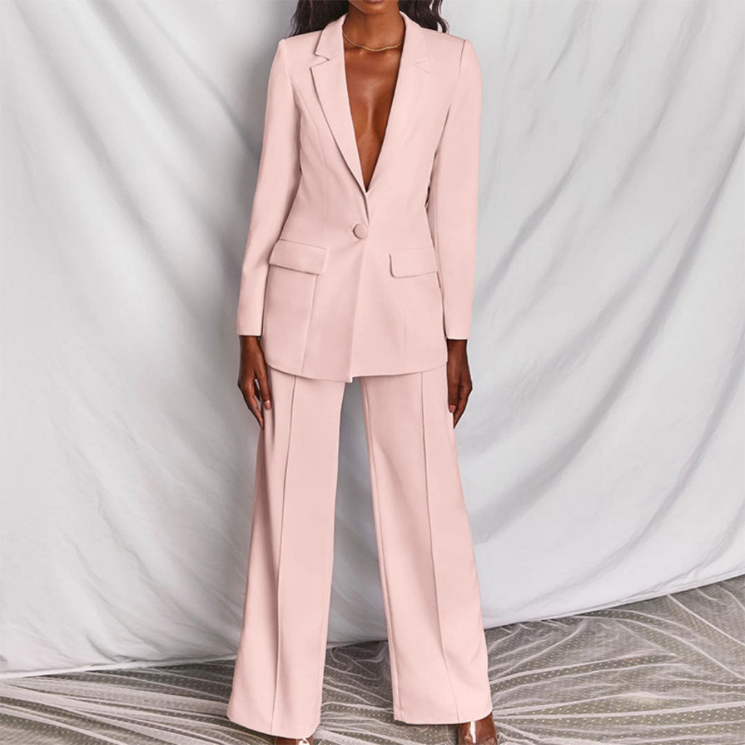 Valentina - Stylish Blazer & Pants Set