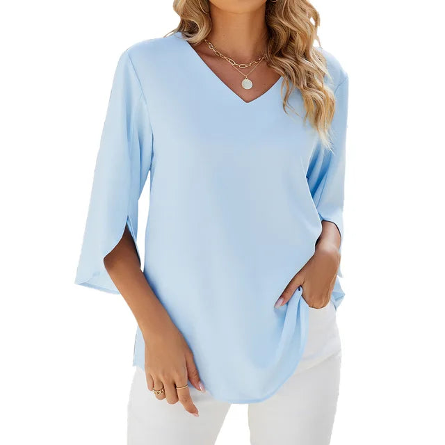 Liana | V-neck blouse