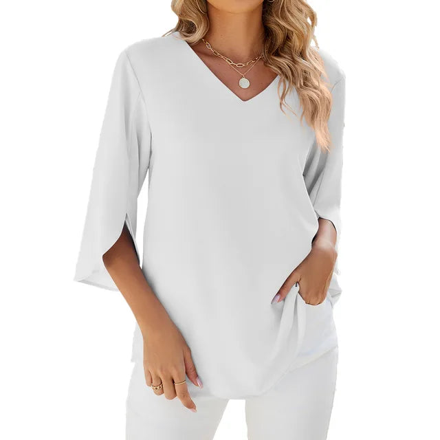 Liana | V-neck blouse