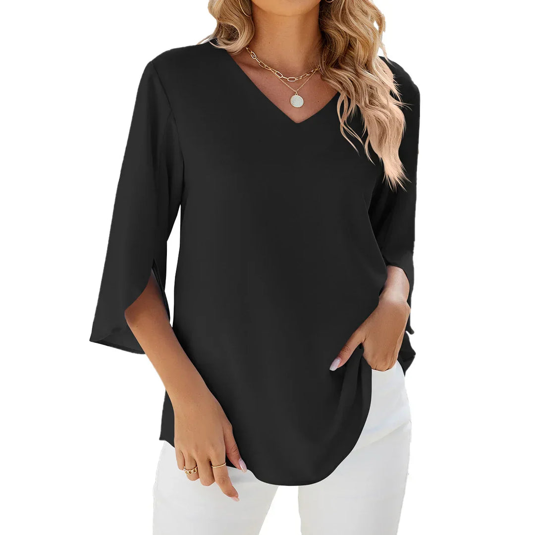 Liana | V-neck blouse