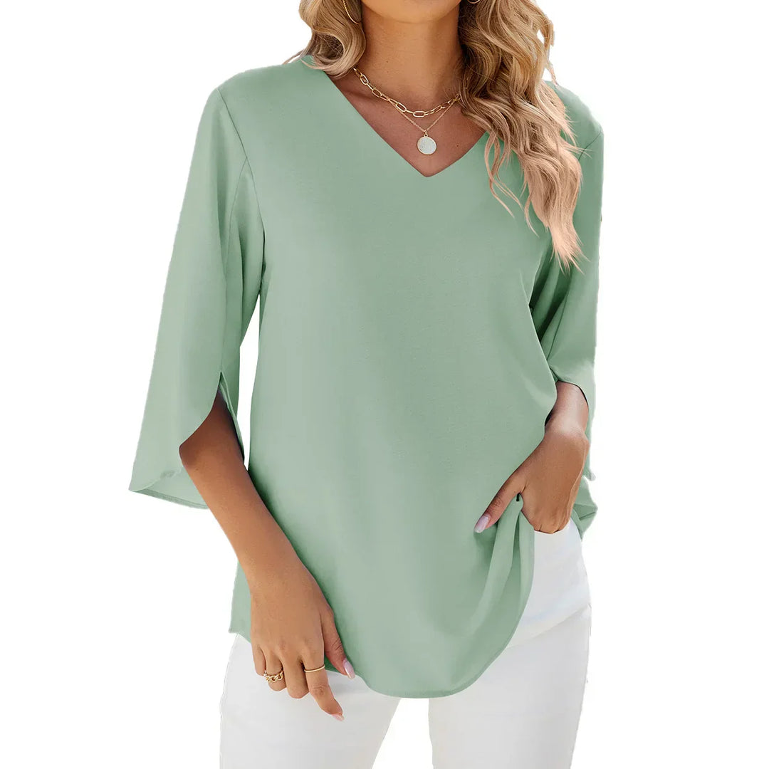 Liana | V-neck blouse