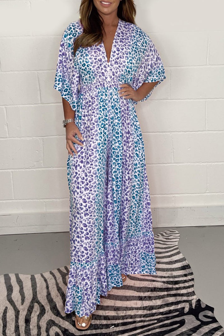 Juniper - Leopard wide-leg Jumpsuit