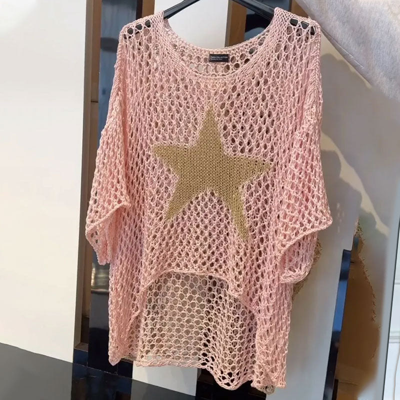 Emily | Starry Knit Top